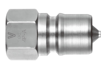 日東工器 SP-VカプラTypeA ステンレス (HNBR) プラグ(おねじ取付用)(●P-V-A)